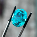 Oval Shape Lab-Grown Paraiba
