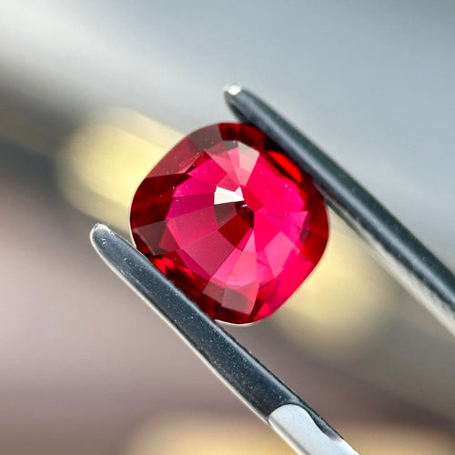 Cushion Shape Lab-Grown Ruby