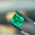 Asscher Cut Lab-Grown Emerald
