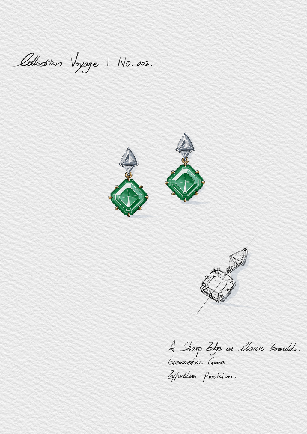 emerald earrings